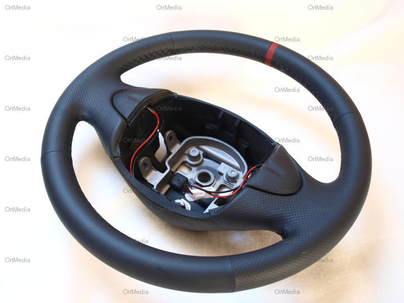 Lenkrad neu beziehen für Fiat Seicento - Lederlenkrad mit 12 Uhr Markierung Lenkrad neu beziehen für Fiat Seicento - Lederlenkrad mit 12 Uhr Markierung