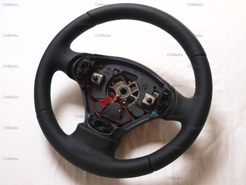 Lenkrad für Ford Fiesta alle Baujahre Neu Beziehen Leder- Nahtwahl