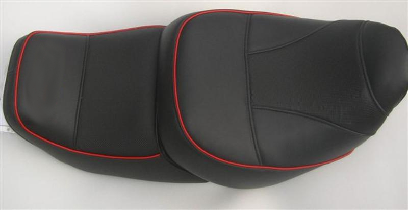 Sitzbezug Sitzbankbezug für MotoGuzzi California 3 Bezug -Farbe wählbar