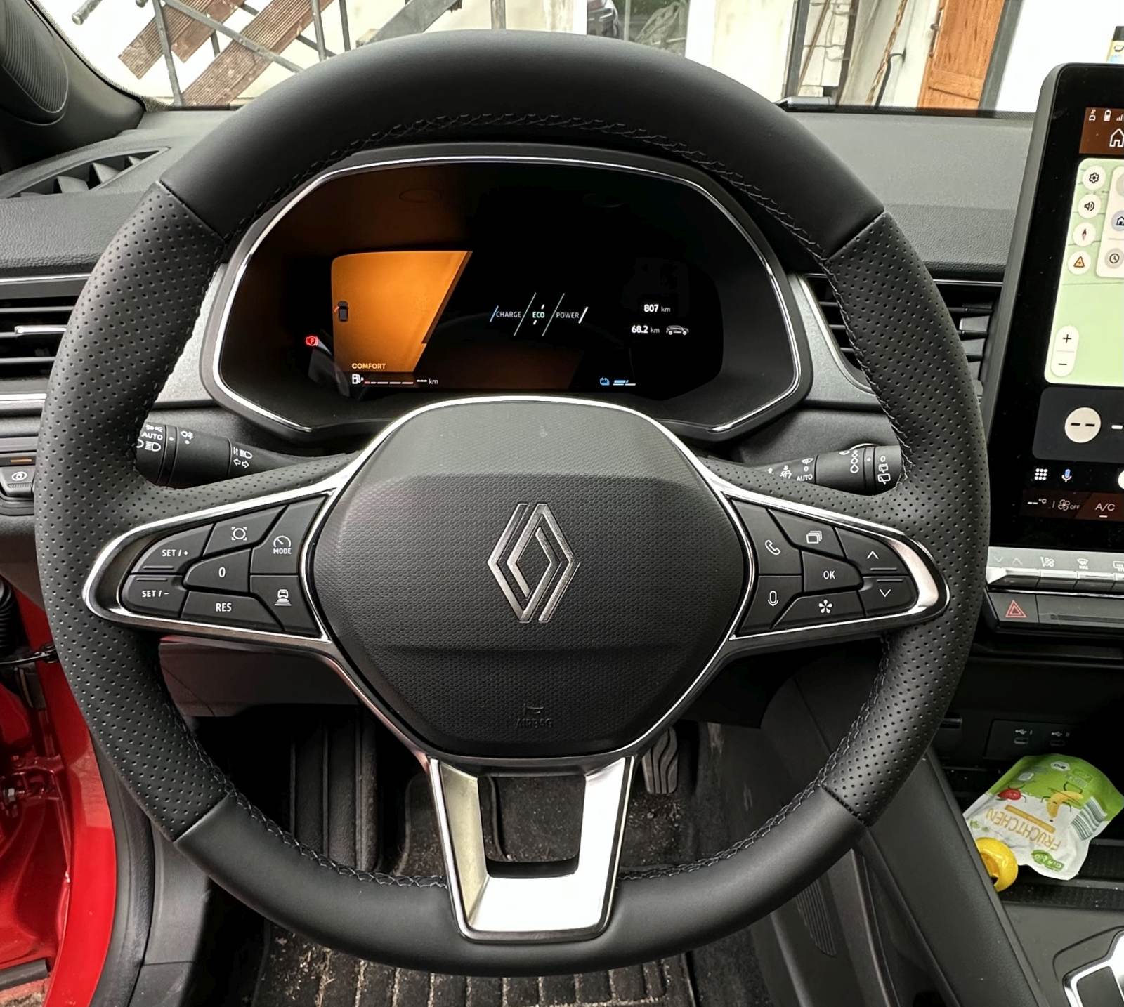 Lenkrad neu beziehen für  Renault Clio Captur Symbioz Arkana -Farben wählbar