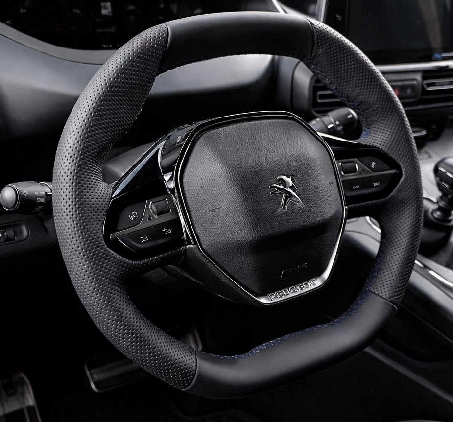 Lenkrad neu beziehen für Peugeot Rifter und Peugeot  Partner Farben wählbar
