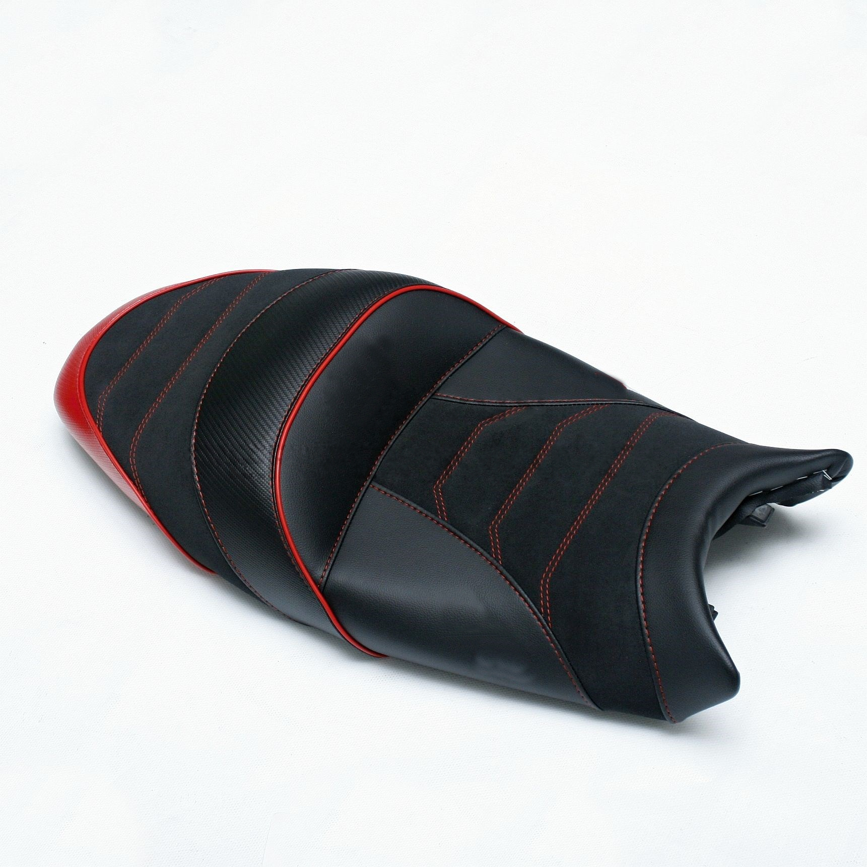 Sitzbank NEU Beziehen für Ducati Monster 696 -Farbe Naht Keder Material wählbar