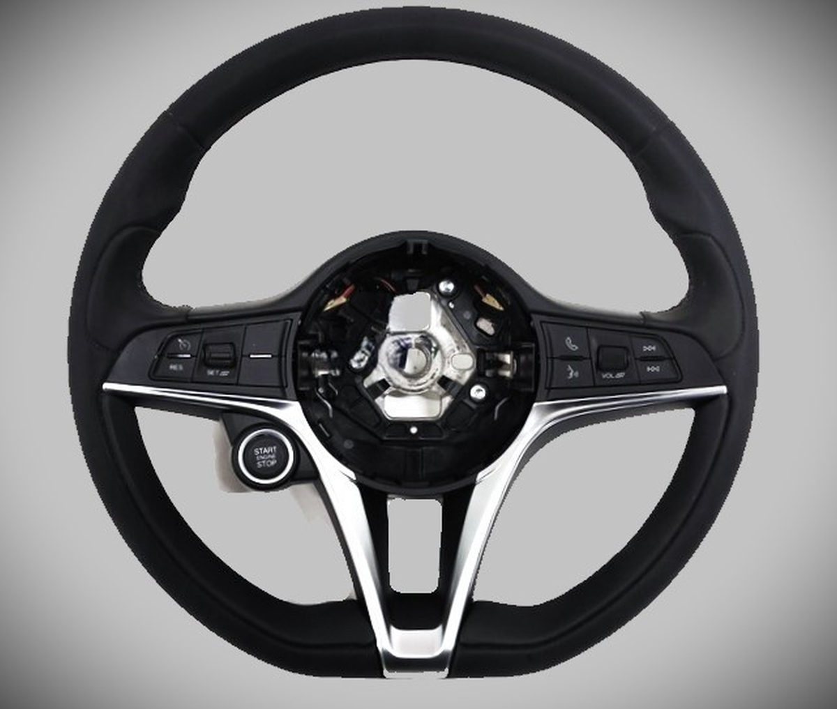 Lenkrad neu beziehen für Alfa Romeo Giulia und Alfa Romeo Stelvio mit Leder Lenkrad neu beziehen für Alfa Romeo Giulia und Alfa Romeo Stelvio mit Leder