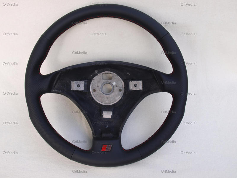 Lenkrad neu beziehen für Audi A4 B5 B6 B7 B8 SLine alle Modele Lederlenkrad eBay